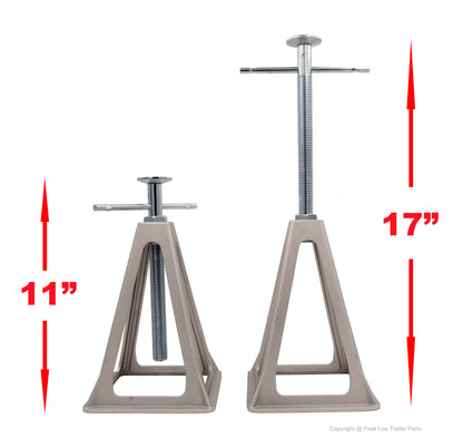 6000 lb Extendable Stabilizer Jack Stand - Case of 16