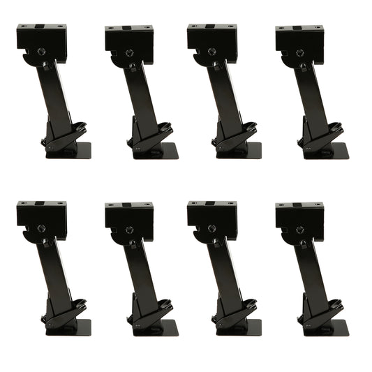 PTJ0621 Telescoping Swing Down Trailer RV Camper Stabilizer Jack 1000 lbs Support Capacity with Handle and Mounting Screws - case of 8
