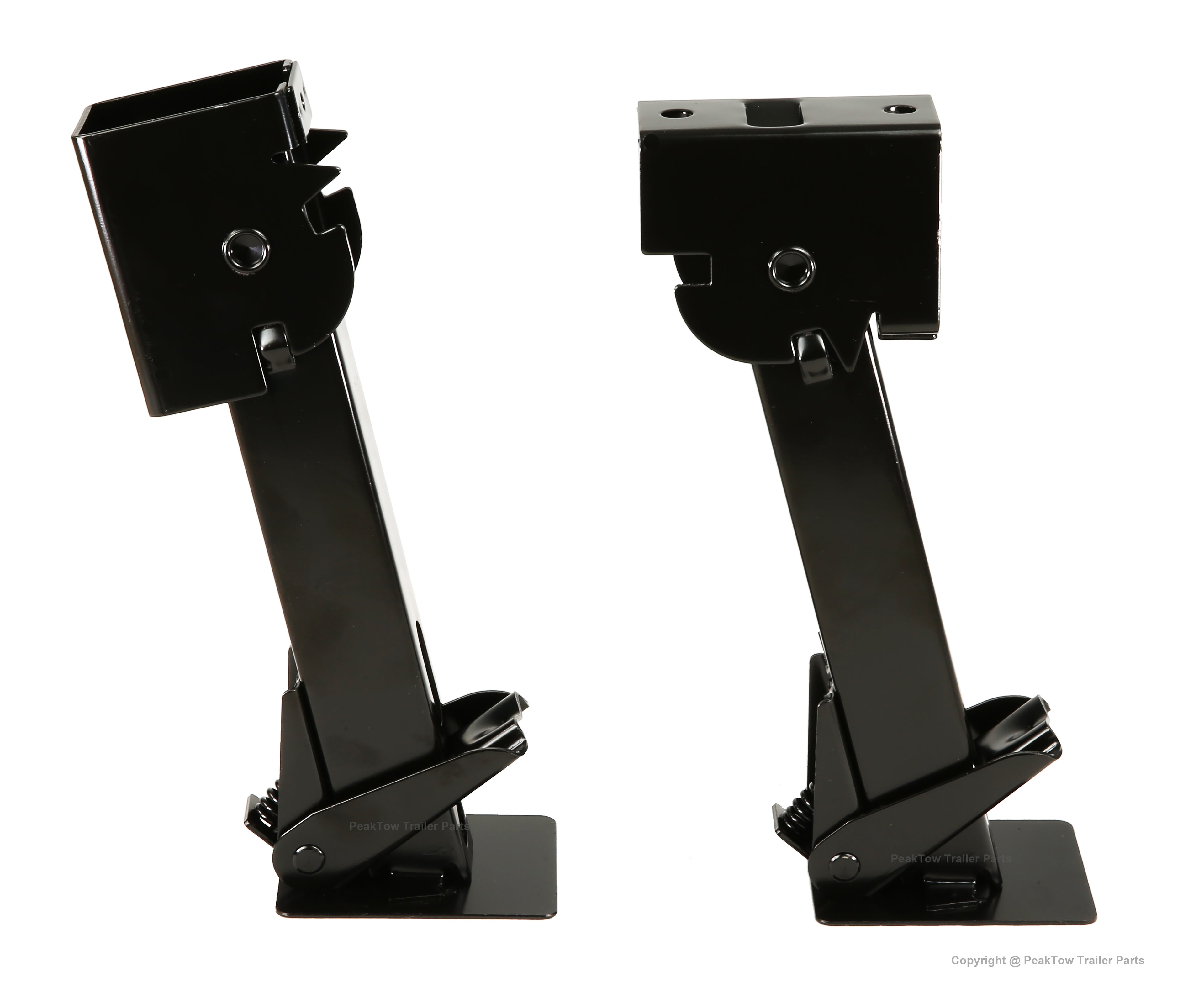 Telescoping Swing-Down Stabilizer Jacks – 1000 lbs Capacity, with Mounting Screws