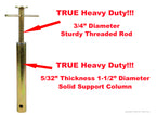Telescopic Stabilizer Jacks - 6000 lbs Capacity (Set of 4)