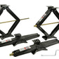 PTJ0623 RV 4200 lbs Cric à ciseaux stabilisateur 24" avec poignée - Caisse de 4