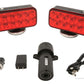 Lampe de remorquage sans fil LED PTL0104 avec batterie rechargeable, base magnétique puissante et étui militaire