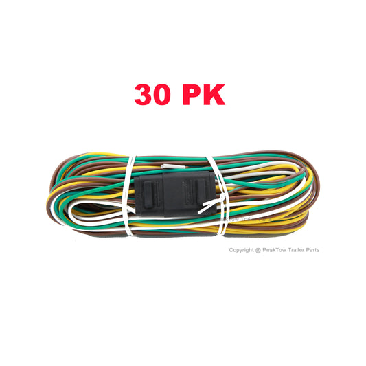 PTL0110 26 feet 4-Way Trailer Wire Harness - case of 15 or 30 pcs