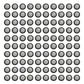 PTL0213 Feu arrière rond 3/4" 12 V LED submersible pour voiture, camion, fourgonnette, remorque, camping-car et bateau (blanc) – Caisse de 100, 400 ou 1000 pièces