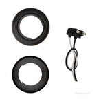 Feux de remorque ronds LED rouges et ambrés 2,5" – submersibles, montage à anneau (caisse de 120 rouges et 120 ambrés)