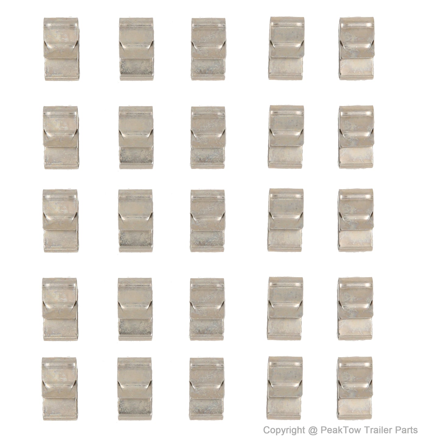 PeakTow Vente en gros PTL0511 Clips de câblage pour cadre de remorque 3/8 pouces Cacher et protéger 3000PK
