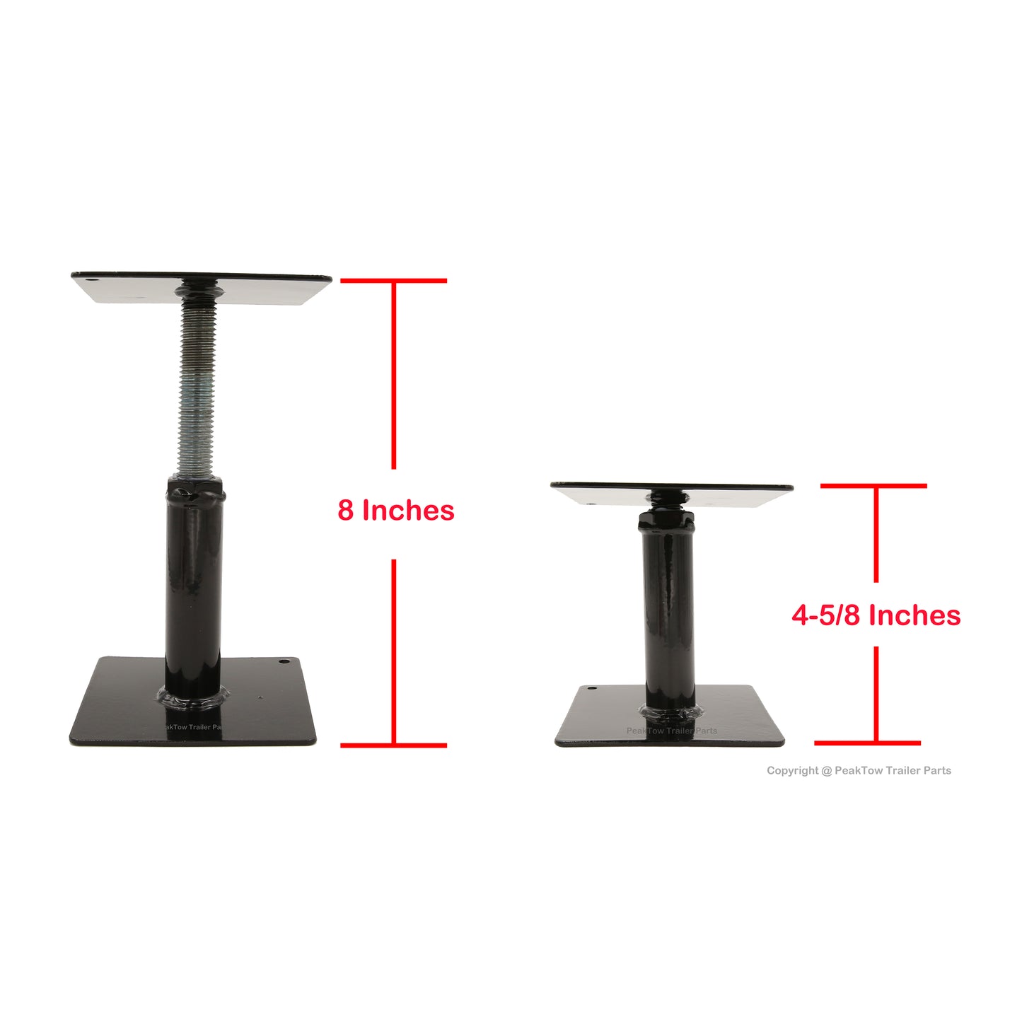 PEAKTOW Wholesale PTR0009 1000lb. 4-5/8" to 8" Extra-Large Platform RV Save-A-Step Brace 24PK