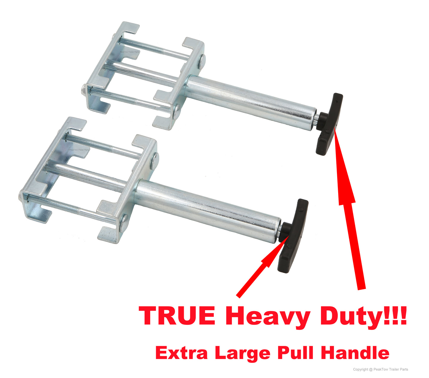 PTR0011 Heavy Duty  Quick-Release Spring Loaded Pull Pin for RV 5th Wheel Landing Gear - Case of 40