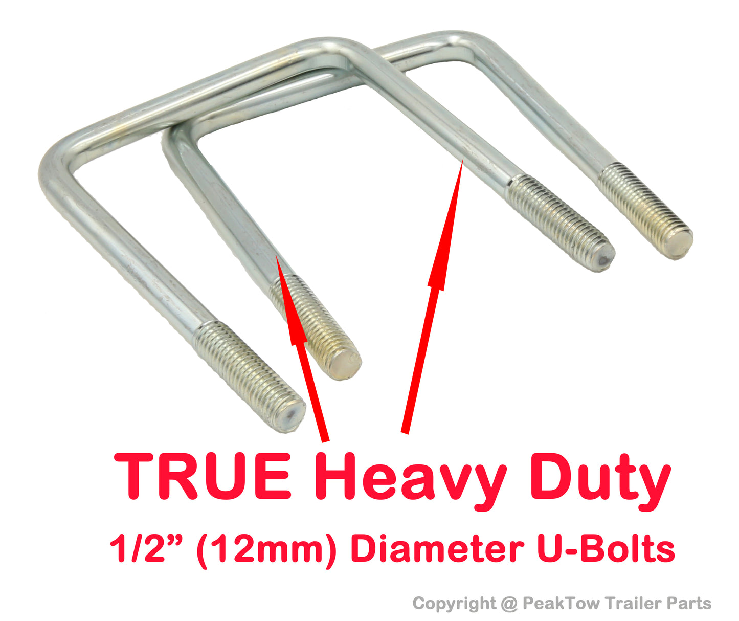 PTR0041 Heavy Duty 2 Inches RV Bumper Receiver Adapter for Bike Rack and Other Accessories - Case of 6