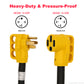 PTR0121 25ft 50Amp RV Extension Cord with Grip Handle, Power Indicator, and Cord Organizer - Case of 2