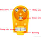 PTR0152 Heavy Duty 30Amp RV Replacement Female Plug Receptacle Adapter with Ergonomic Handle cETL Listed - Case of 100