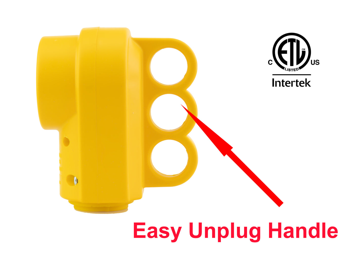 PEAKTOW Wholesale PTR0154 Heavy Duty 50Amp 125/250V RV Replacement Female Plug Receptacle Adapter with Ergonomic Handle ETL Listed 30PK
