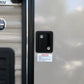 PTS0007 Serrure de porte d'entrée de camping-car en alliage de zinc robuste avec pêne dormant à palette à quatre clés noir - Caisse de 12