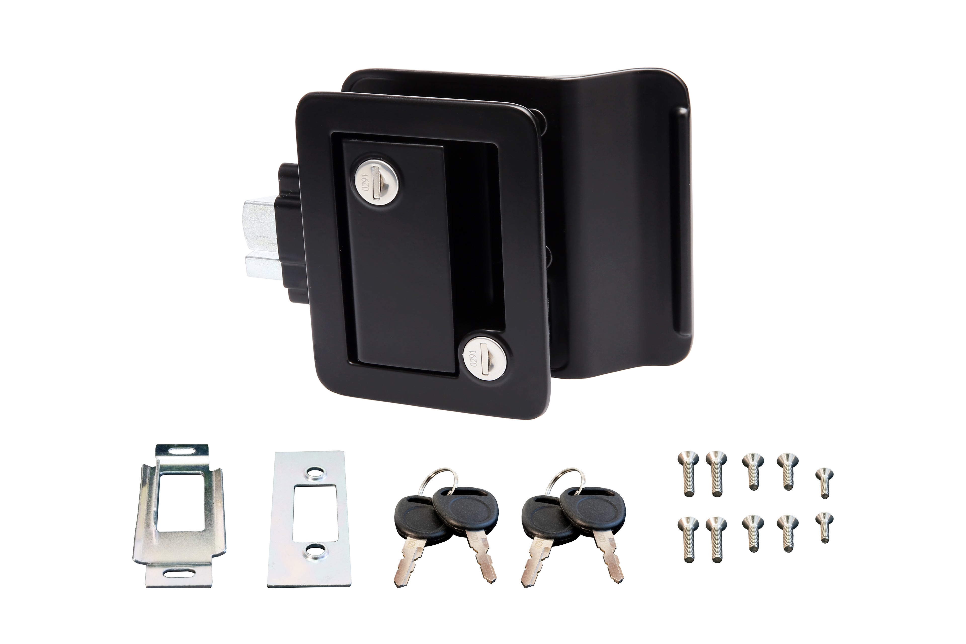RV Entry Door Lock - Zinc Alloy Paddle Deadbolt (Case of 12)