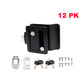 PTS0007 Heavy Duty Zinc Alloy RV Camper Trailer Motorhome Entry Door Lock with Paddle Deadbolt Four Keys Black - Case of 12
