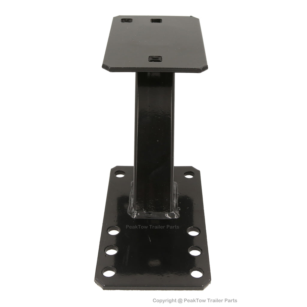 Support de roue de secours pour remorque – Compatible avec les roues à 4 et 5 goujons