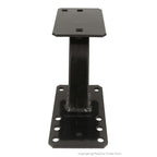 Support de roue de secours pour remorque – Compatible avec les roues à 4 et 5 goujons