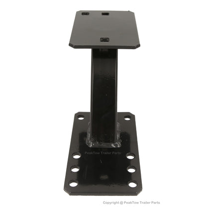 Support de roue de secours pour remorque – Compatible avec les roues à 4 et 5 goujons