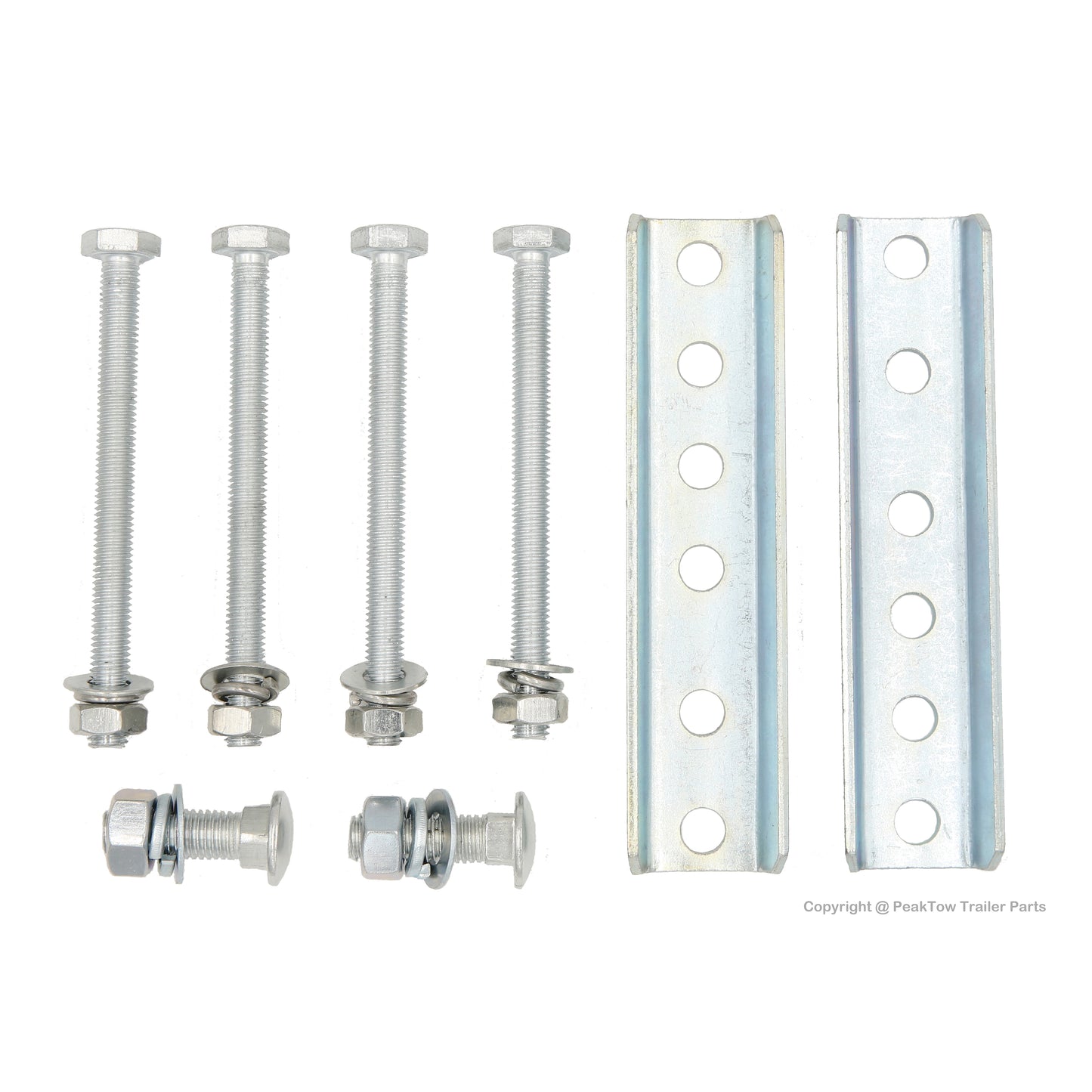 PTT0002 Heavy Duty Boat & Utility Trailer Spare Tire Carrier Wheel Mount Holder Bracket Fits 4 or 5 Lug Wheel - Case of 6