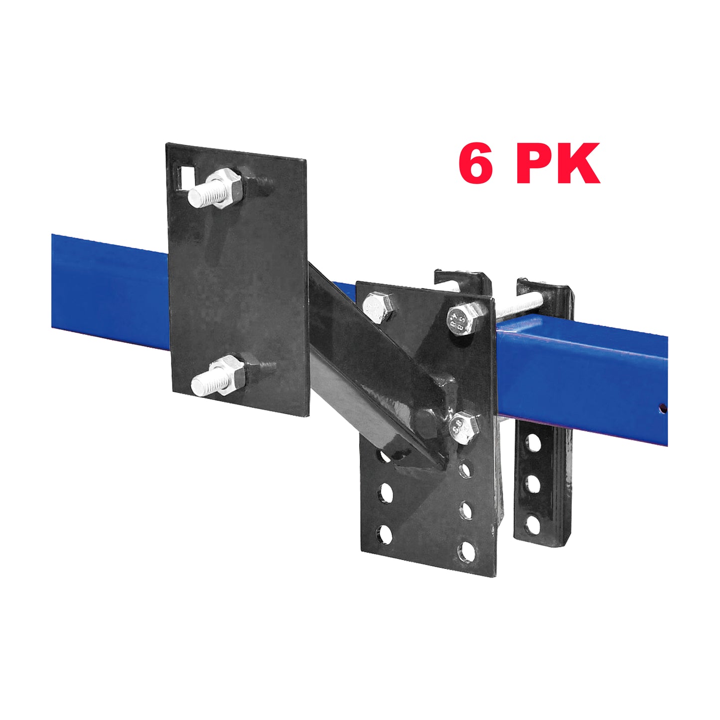 PTT0002 Support de montage de roue pour porte-pneu de secours robuste pour bateau et remorque utilitaire pour roues à 4 ou 5 écrous - Caisse de 6