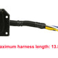 PTT0007 Connecteur adaptateur de prise de remorque RV 4 voies plat à lame ronde avec support de montage et matériel - Caisse de 30