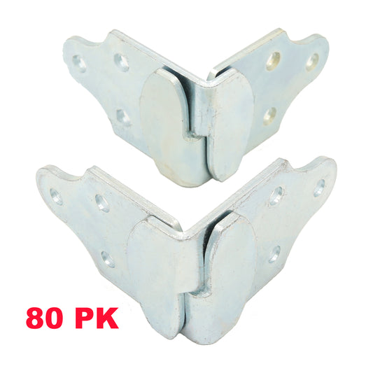 PTT0022 Stake Body Utility Trailer Rack Corner Connector Wood Panel Gate Side Latch Brackets Set Makes 40 Corners - Case of 80