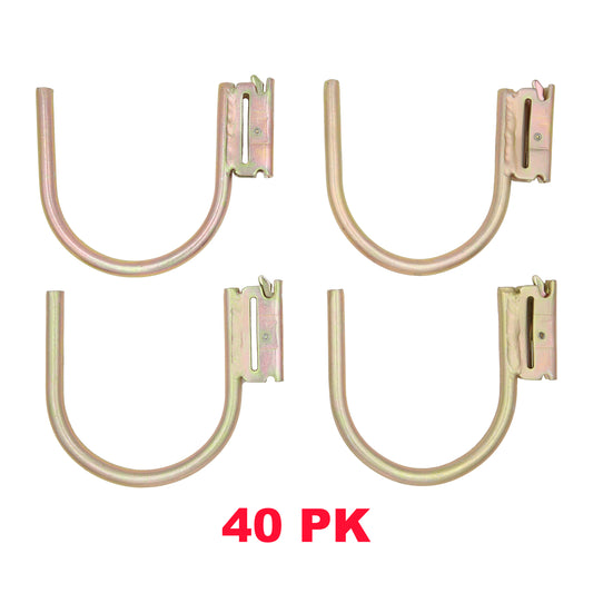 PTT0031 Round J Hook Tie Down Accessory for E Track System Flatbed Jacket Rack - Case of 40
