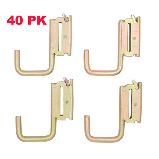 PTT0032 Square J Hook Tie Down Accessory for E Track System Flatbed Jacket Rack - Case of 40