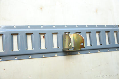 Support de poutre en bois PTT0033 E Track pour étagères de barres de chargement, armoire personnalisée - Lot de 40