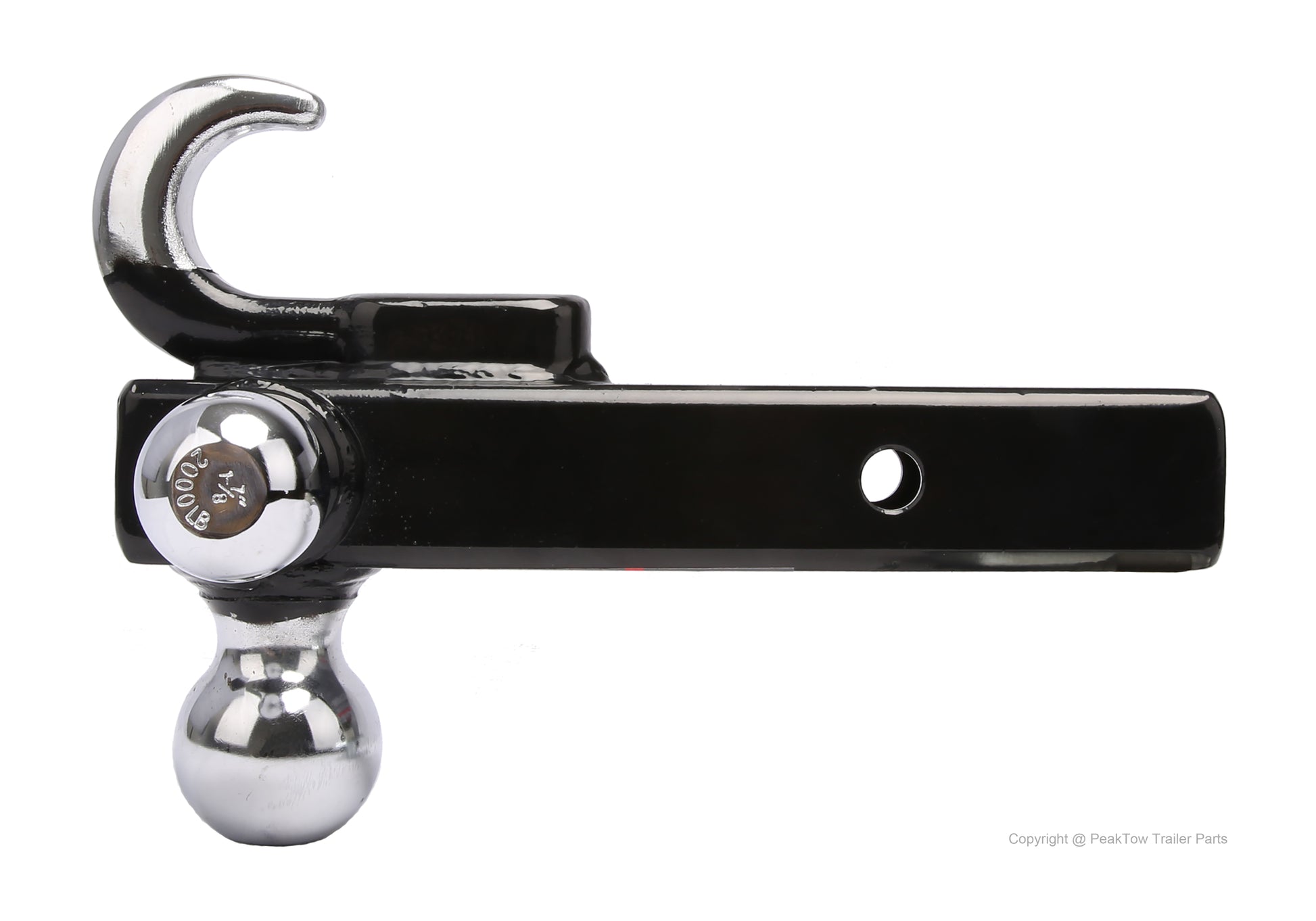 PTT0062 Class III/IV 2 inches Trailer Hitch Triple Ball Mount with Hoo –  PEAKTOW