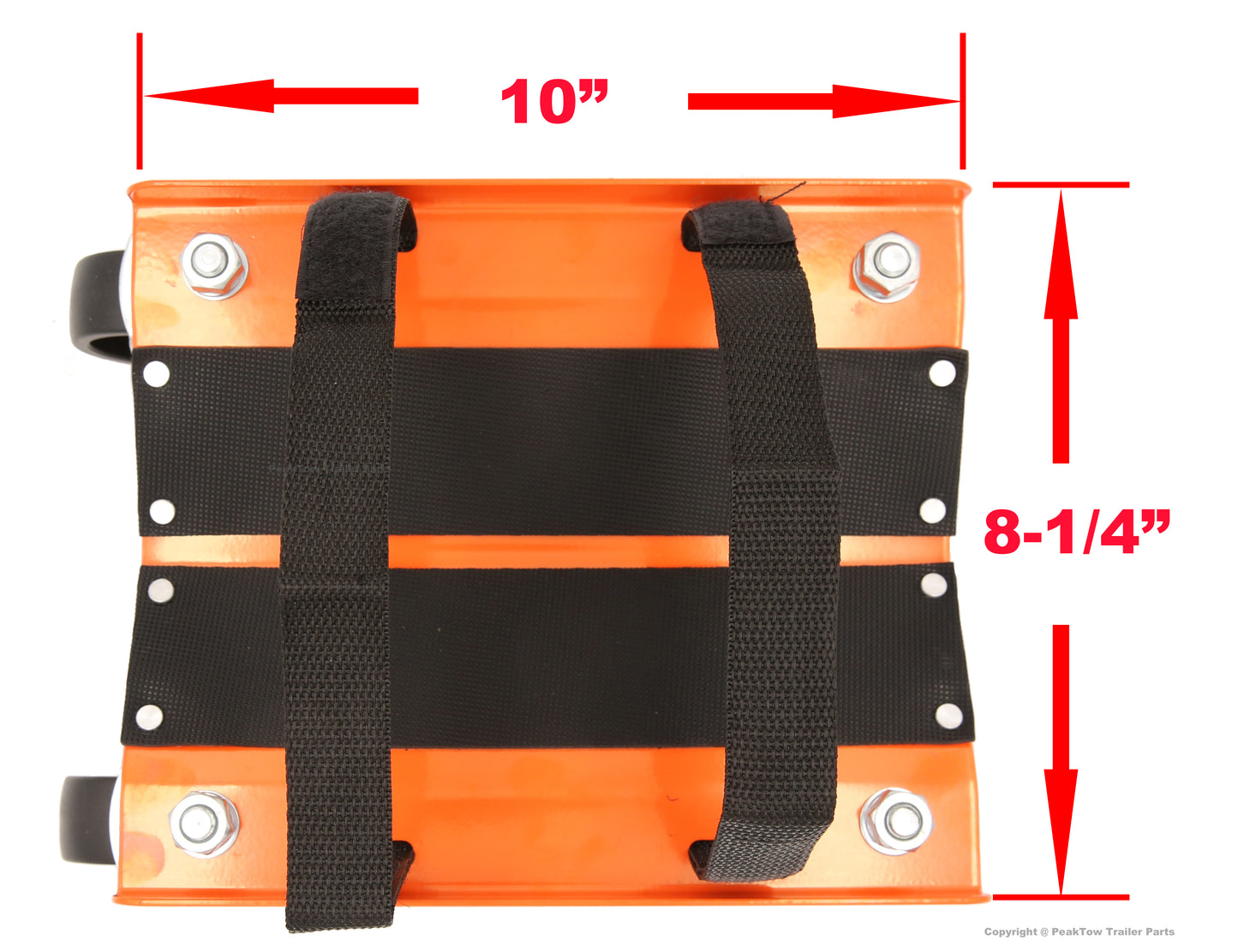 PTT0102 Ensemble de chariots Ski-Doo pour motoneige V-Slide robuste de 1500 lb avec coussinet en caoutchouc 3 pièces