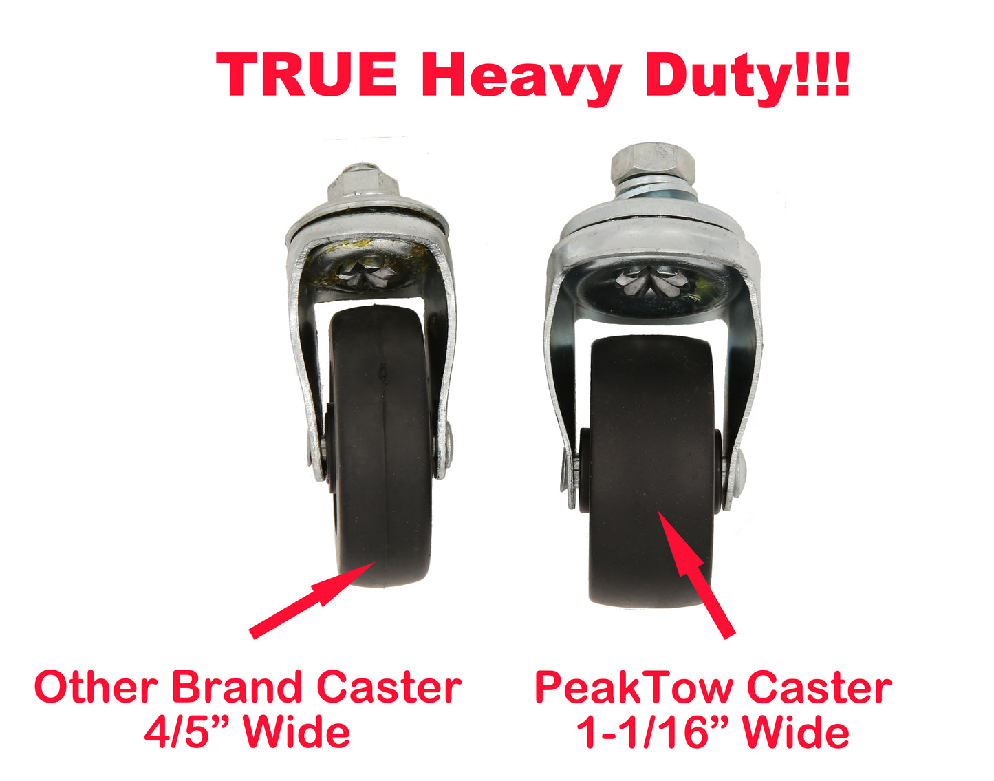 PTT0102 Heavy Duty 1500Lbs V-Slide Snowmobile Ski-Doo Dolly Set With Rubber Pad 3pcs