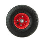 PTW0001 Pneu pneumatique utilitaire tout usage 4,10/3,50-4" sur roue pour chariot, diable ou chariot - caisse de 12