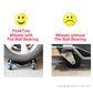 PTT0101 Black Heavy Duty 6000 LBs Total Capacity Tire Wheel Car Vehicle Dolly With Ball Bearing Caster Wheel 4pcs